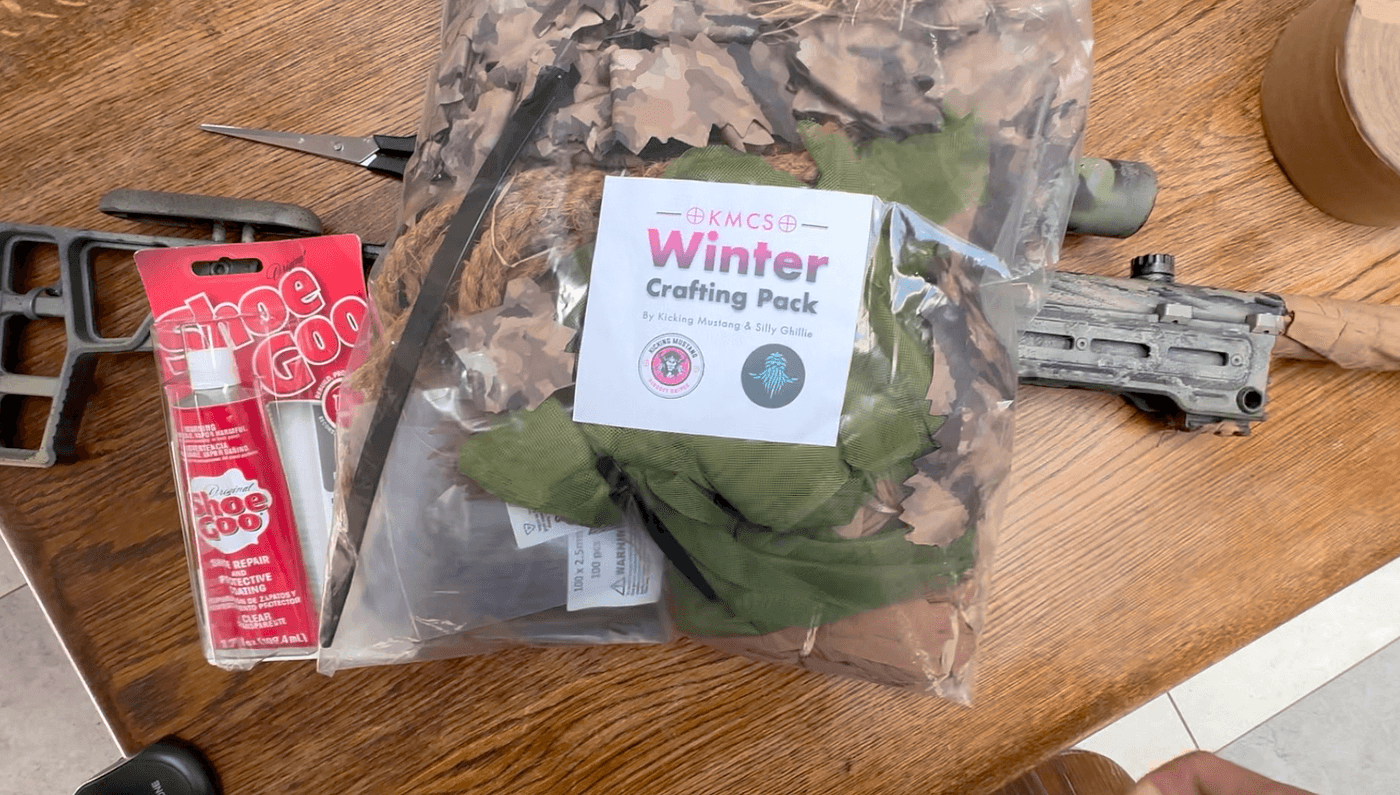 Mastering Modern Ghillie Crafting: Wrapping Your Airsoft Sniper for Stealth in the Field - Kicking Mustang Concealment System