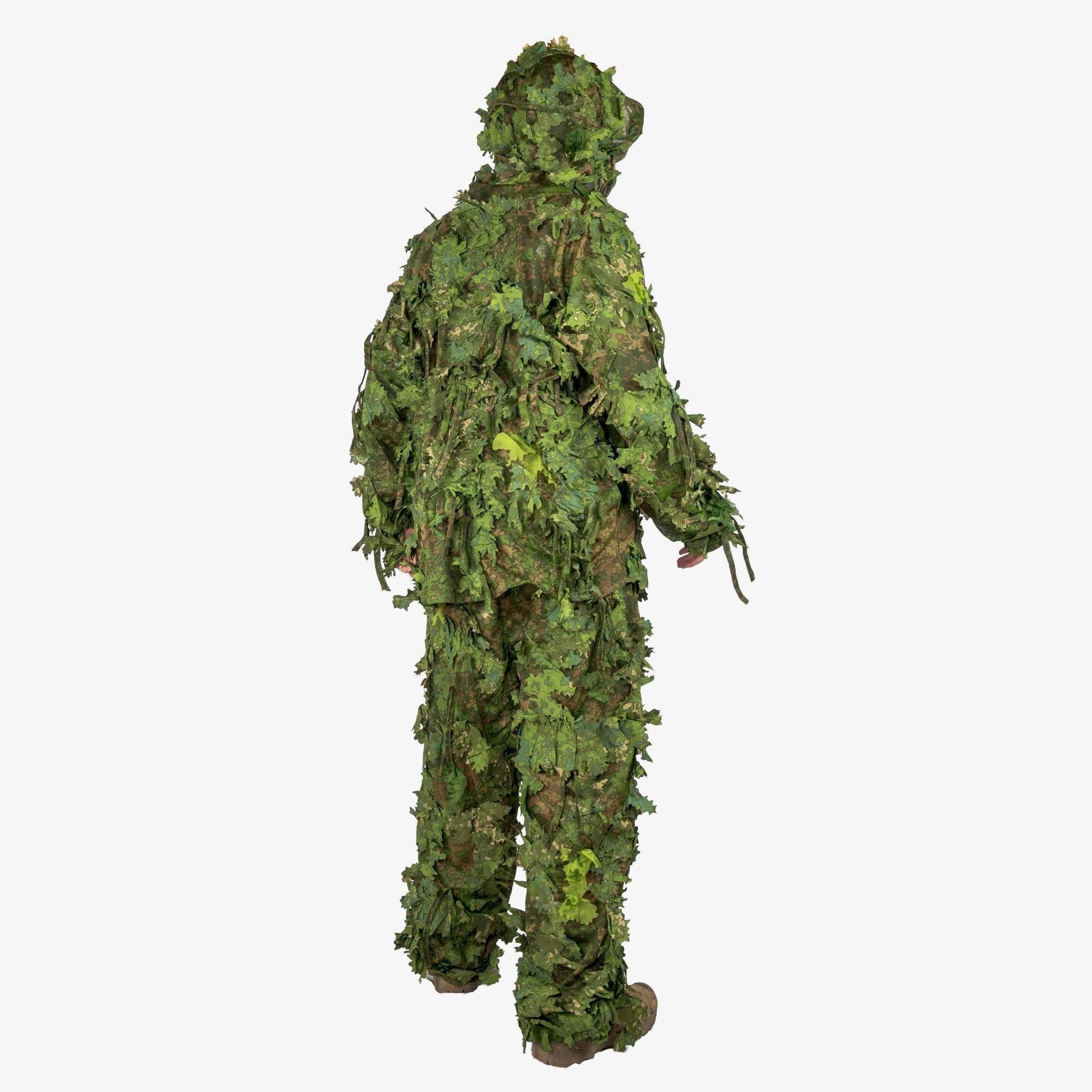 Green Ghillie Suit - Woodland Camouflage for Hunting & Airsoft