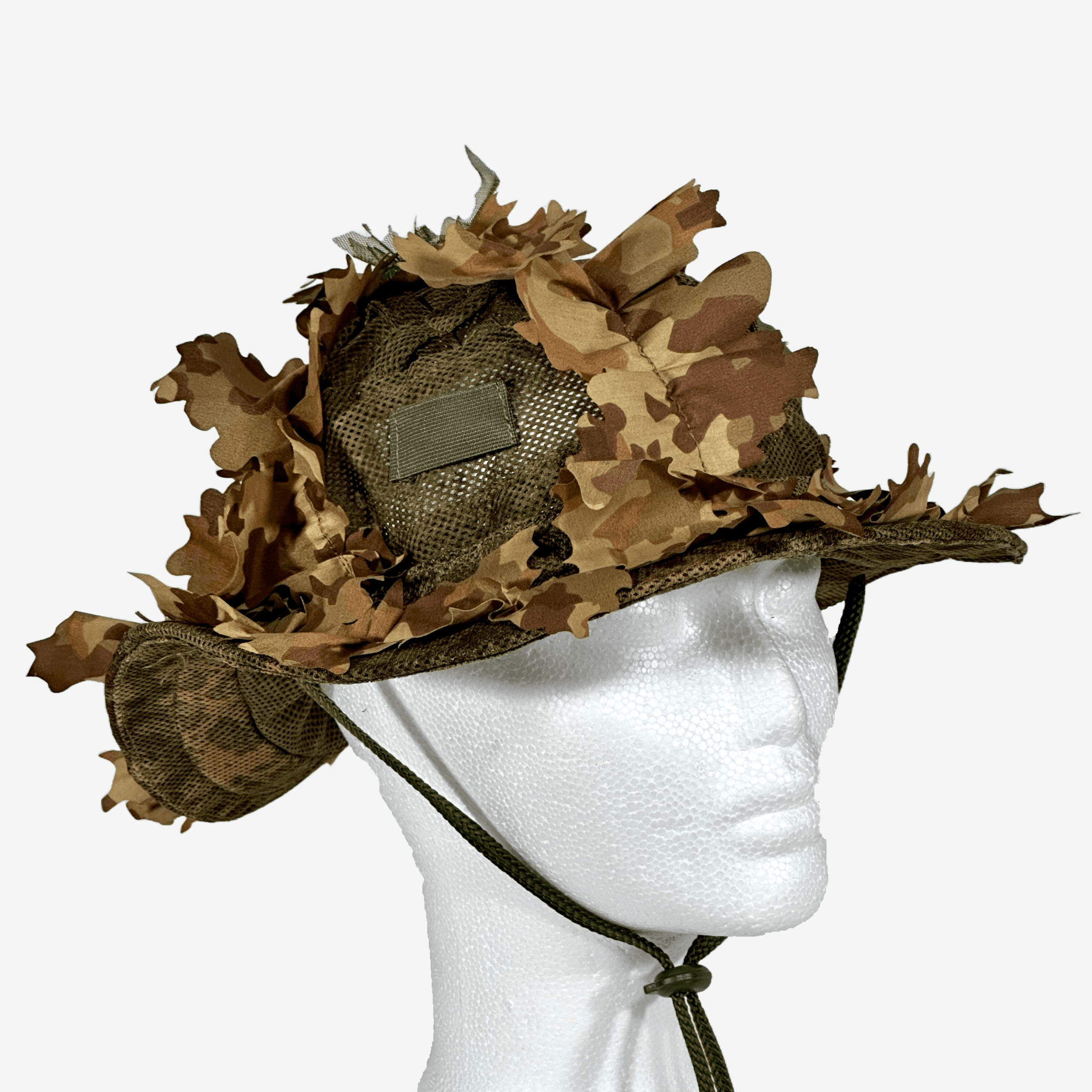Boonie Hat with Leaf Strips – KMCS Tactical Concealment | Kicking Boonie Hat with Leaf Strips – KMCS Tactical Concealment | Kicking