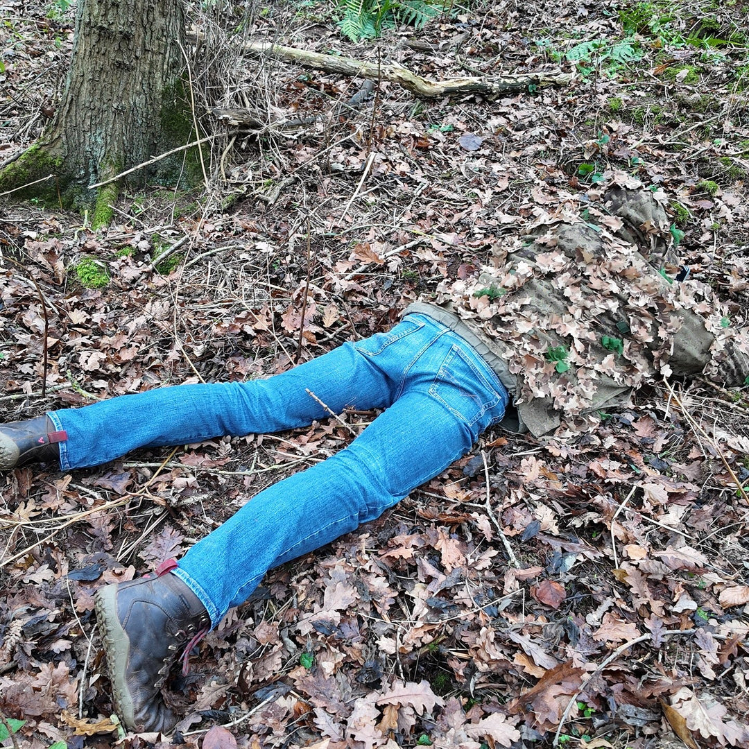 Ghillie Suit Next Gen Brown - Kicking Mustang Concealment System