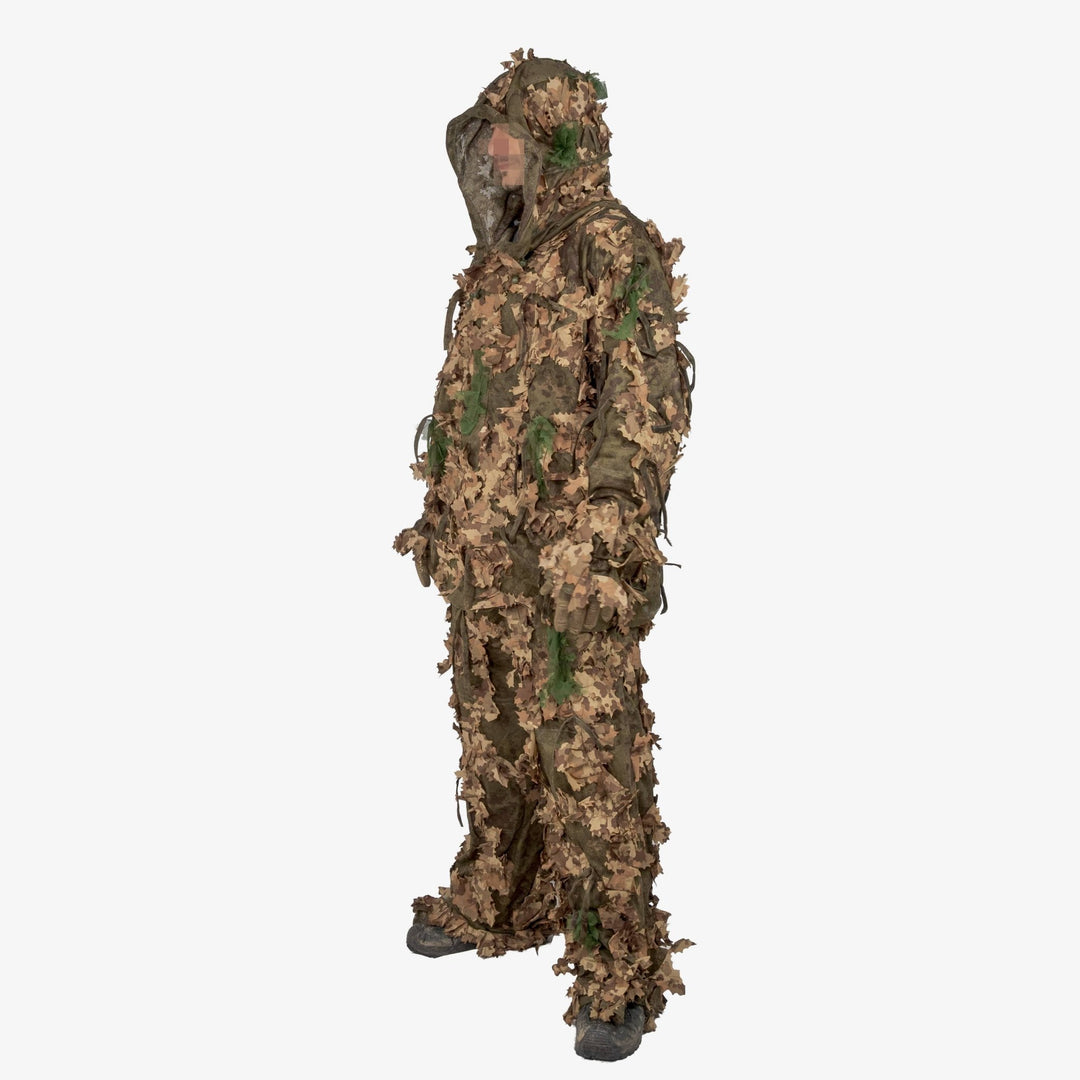 Ghillie Suit Next Gen Brown - Kicking Mustang Concealment System (KMCS)