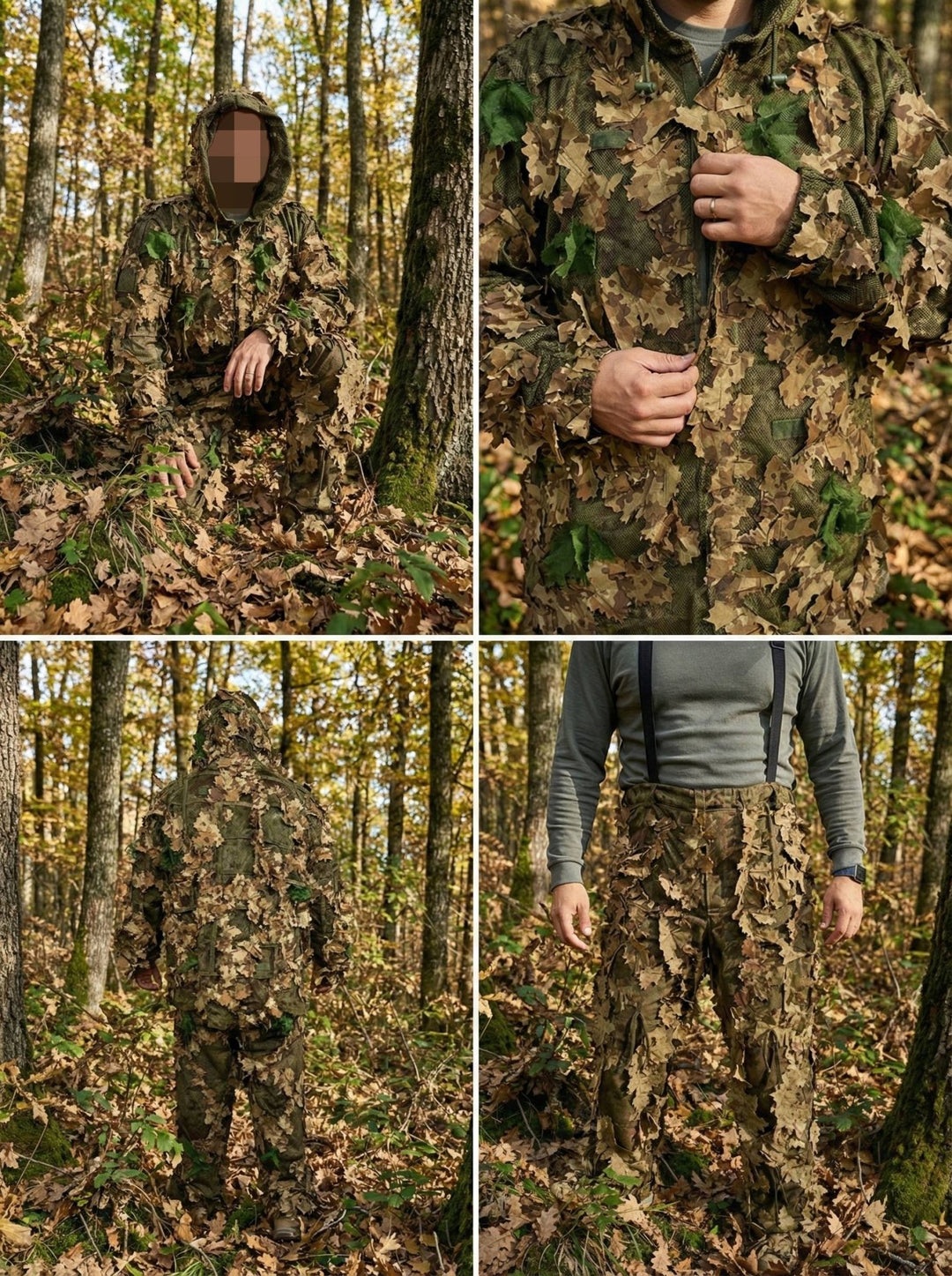 Ghillie Suit Next Gen Brown - Kicking Mustang Concealment System