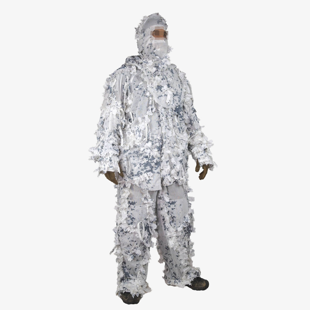 Ghillie Suit Snow - Kicking Mustang Concealment System (KMCS)
