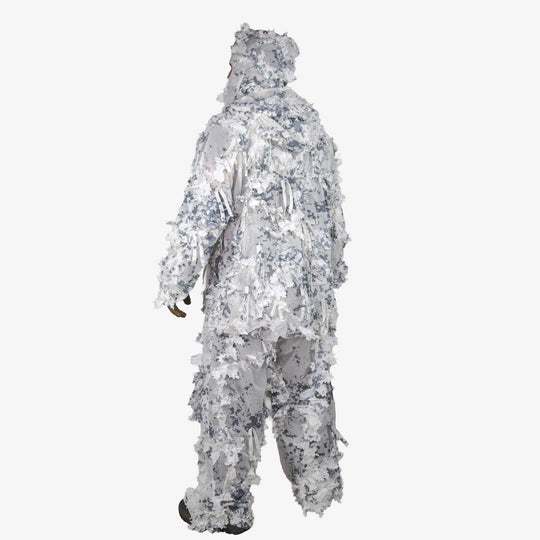 Ghillie Suit Snow - Kicking Mustang Concealment System (KMCS)