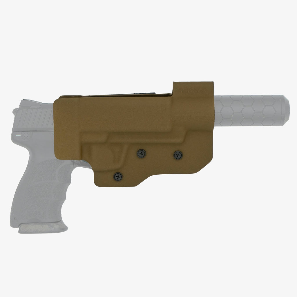 HK45 Kydex Holster - Suppressor Compatible Tactical Holster