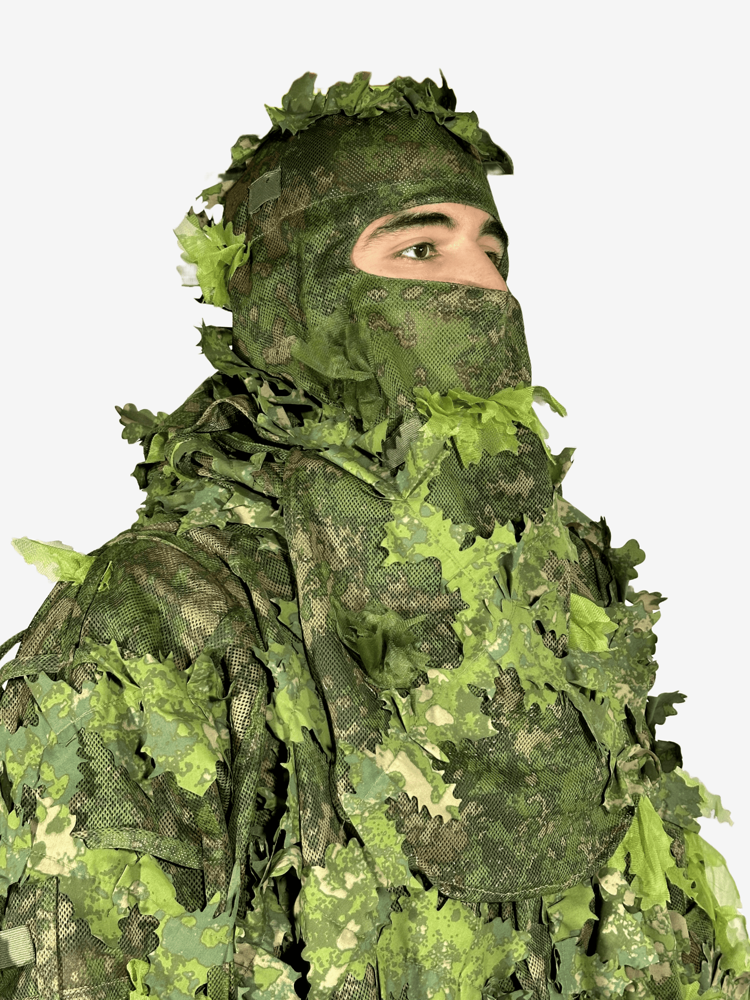 KMCS Balaclava Green - Kicking Mustang Concealment System