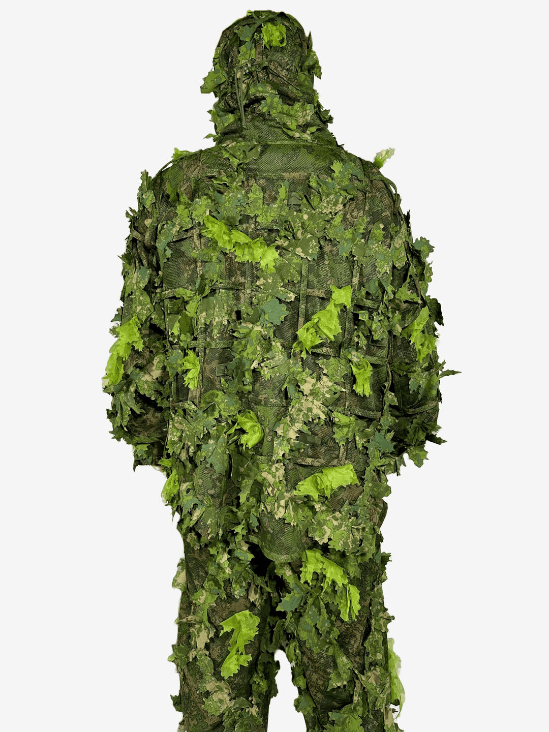 KMCS Ghillie Suit Green - Kicking Mustang Concealment System