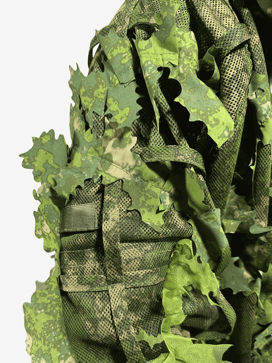 KMCS Ghillie Suit Green - Kicking Mustang Concealment System