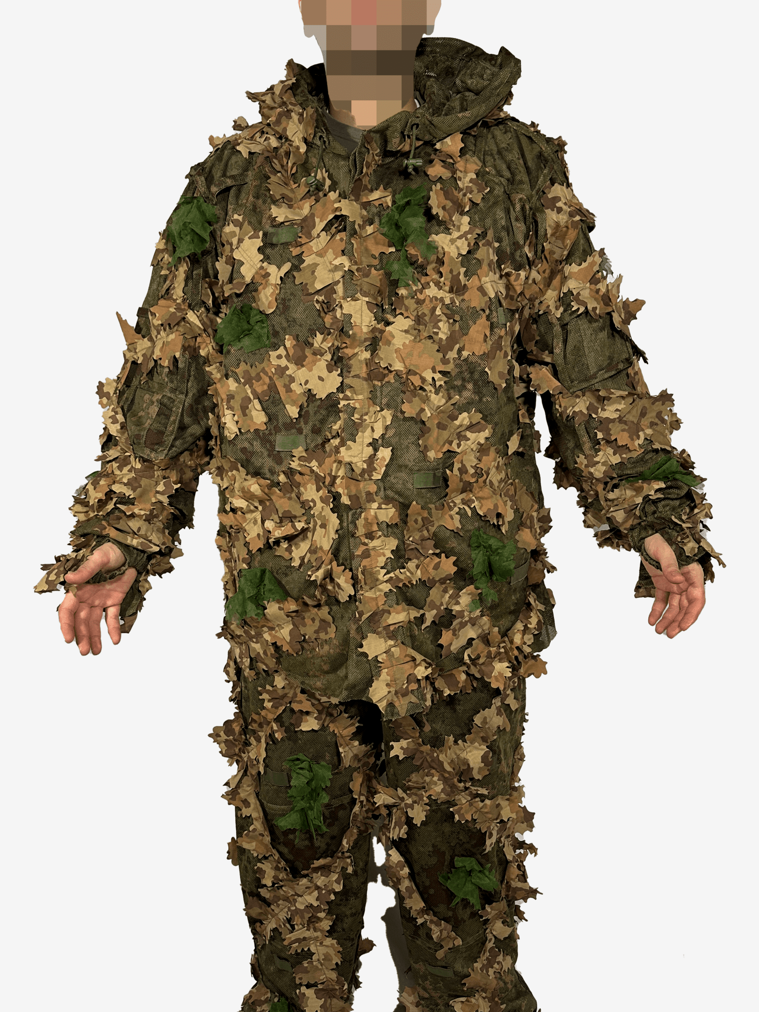 KMCS Ghillie Suit Next Gen Brown - Kicking Mustang Concealment System