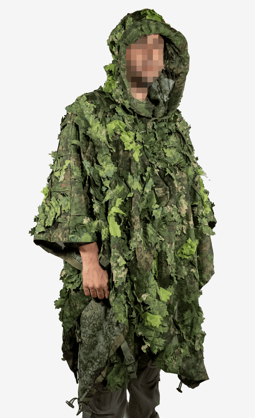 Next Gen Ghillie Poncho - Tactical Concealment System | Kicking Next Gen Ghillie Poncho - Tactical Concealment System | Kicking