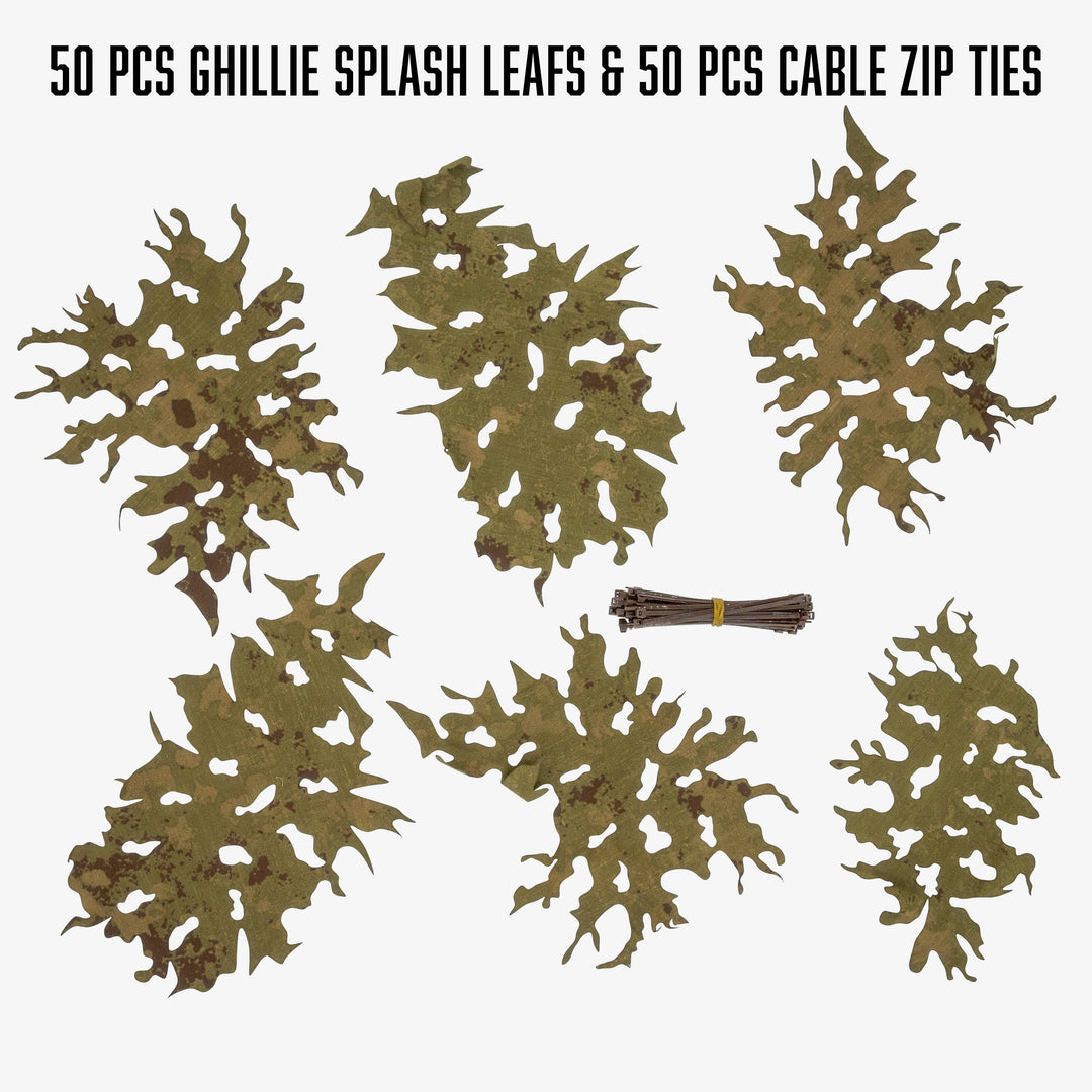 Ghillie Splash Leafs - 100g Pack