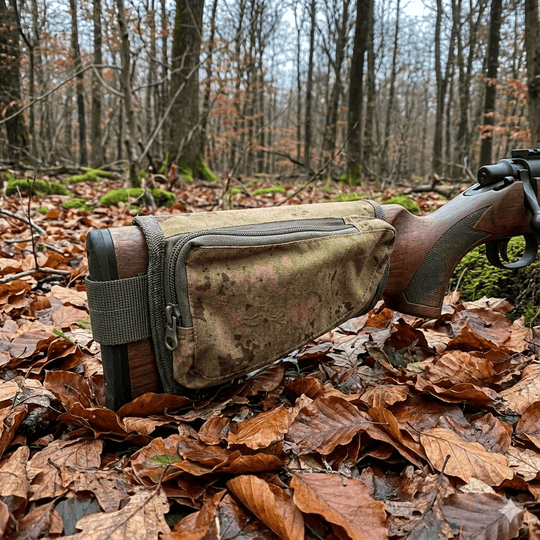 Rifle Stock Pouch - Kicking Mustang Concealment System