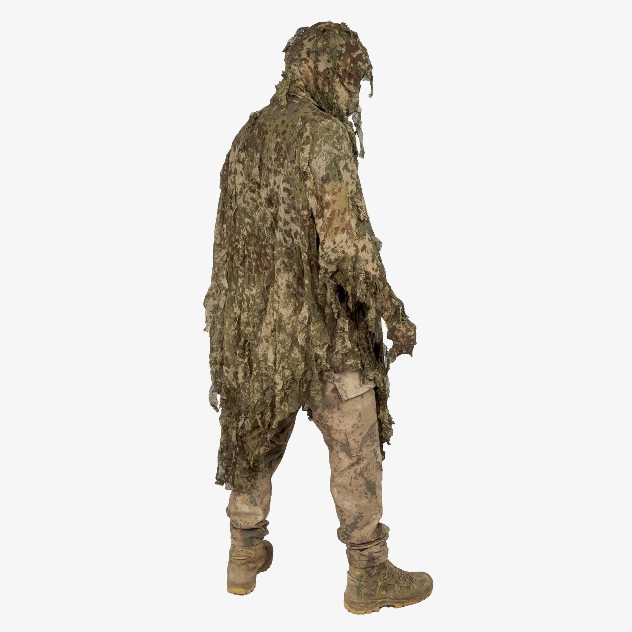 Ultra-Lite Ghillie Suit - Lightweight 3D Camouflage | 380g Compact