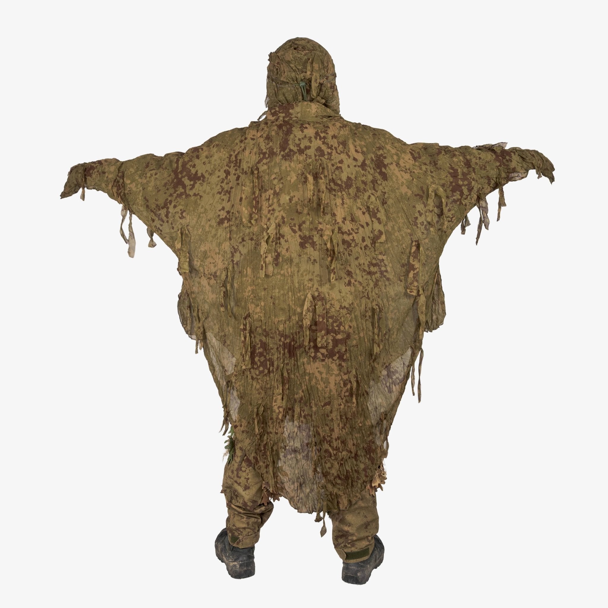 【新品未使用】NATAL DESIGN SMALL HIPHUGGER CAMO Ultra-Lite Ghillie Suit - Lightweight 3D Camouflage | 380g Compact