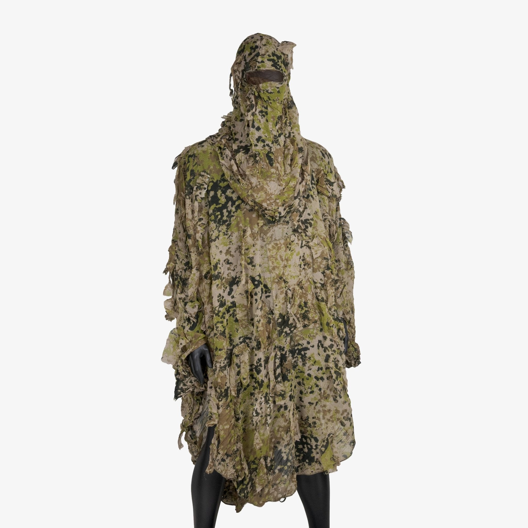 Ultra Hafif Ghillie Tulumu - Hafif 3D Kamuflaj | 380g Kompakt